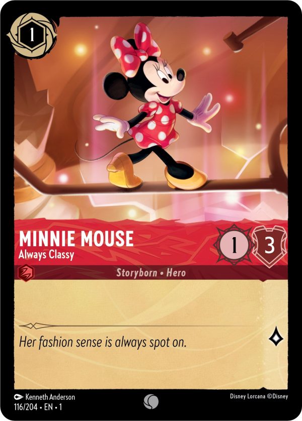 Minnie Mouse - Always Classy (116 204) [The First Chapter] Online Sale