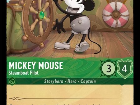 Mickey Mouse - Steamboat Pilot (89 204) [The First Chapter] Online Hot Sale