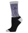 SockSmith Bamboo Women Crew Vitruvian Man Supply