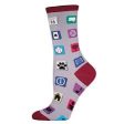 SockSmith Women Crew Apps Cheap