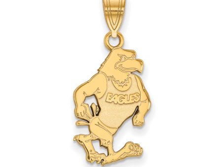 10k Yellow Gold Georgia Southern U Large Pendant Online Hot Sale