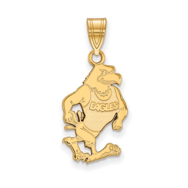 10k Yellow Gold Georgia Southern U Large Pendant Online Hot Sale