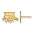 14k Yellow Gold Ohio University XS (Tiny) Post Earrings Supply