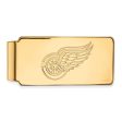 10k Yellow Gold NHL Detroit Red Wings Money Clip For Cheap