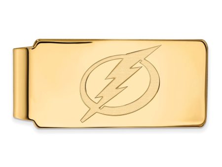 10k Yellow Gold NHL Tampa Bay Lightning Money Clip Supply