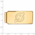 10k Yellow Gold NHL New Jersey Devils Money Clip Online Hot Sale