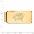 10k Yellow Gold NHL Columbus Blue Jackets Money Clip Hot on Sale