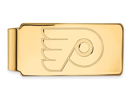 10k Yellow Gold NHL Philadelphia Flyers Money Clip Cheap