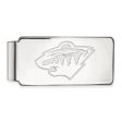 10k White Gold NHL Minnesota Wild Money Clip Discount