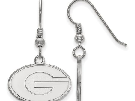 Sterling Silver University of Georgia Sm Initial G Dangle Earrings Online