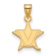 14k Yellow Gold Vanderbilt U. Small Pendant For Sale