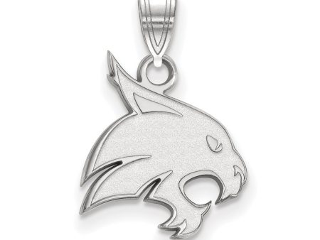 14k White Gold Texas State Medium Pendant Sale