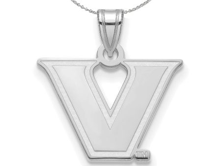 Sterling Silver Vanderbilt U. Small  V  Star Pendant Necklace For Discount