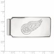 10k White Gold NHL Detroit Red Wings Money Clip Online now