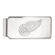 10k White Gold NHL Detroit Red Wings Money Clip Online now