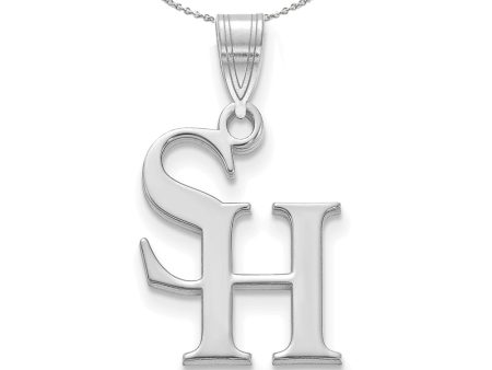 Sterling Silver Sam Houston State XS (Tiny) Pendant Necklace Cheap