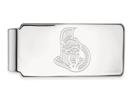 Sterling Silver NHL Ottawa Senators Money Clip Online Hot Sale