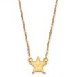 10k Yellow Gold Vanderbilt U Small Pendant Necklace on Sale