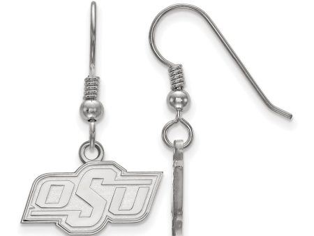 Sterling Silver Oklahoma State University XS (Tiny) Dangle Earrings Online Hot Sale