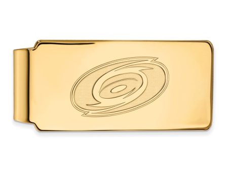 10k Yellow Gold NHL Carolina Hurricanes Money Clip Online Sale