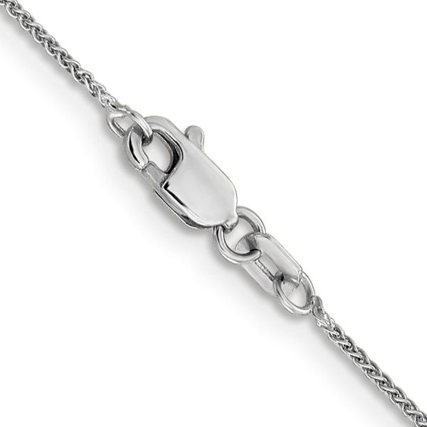 0.8mm 14K Yellow or White Gold Solid Spiga Chain Anklet, 9 Inch Sale