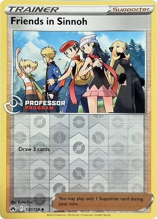 Friends in Sinnoh (131 159) (2023) [Professor Program Promos] Discount