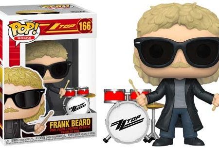 ZZ TOP: FRANK BEARD #166 - FUNKO POP! For Discount