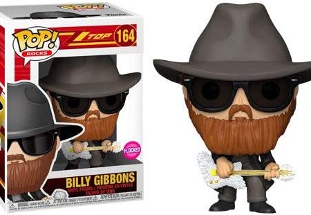 ZZ TOP: BILLY GIBBONS #164 - FUNKO POP!-FLOCKED-EXCLUISVE Fashion