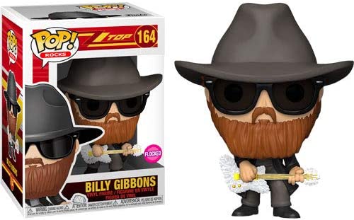 ZZ TOP: BILLY GIBBONS #164 - FUNKO POP!-FLOCKED-EXCLUISVE Fashion